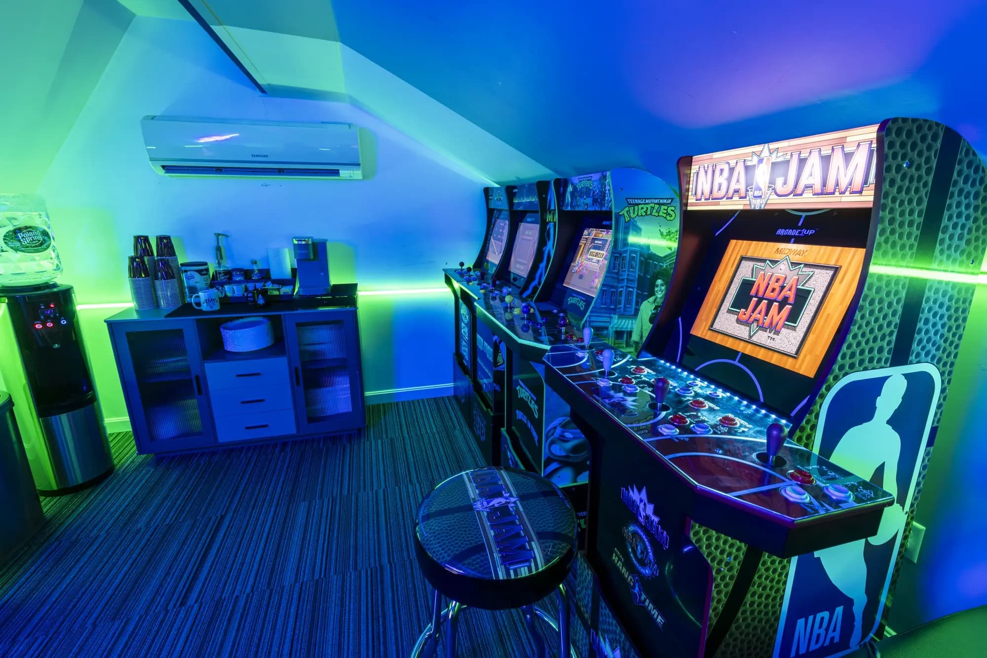 Studio lounge background